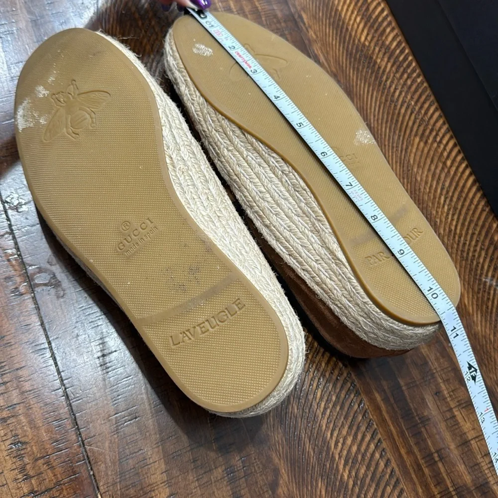 GUCCI Matador Horsebit Espadrilles